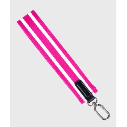 Red Violet and White On Hand Wrist Strap