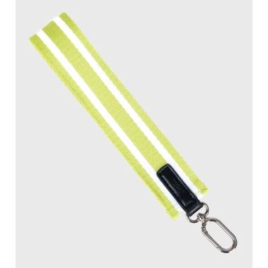 Pear and White On Hand Wrist Strap