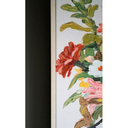 Framed Floral Painting