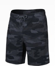 MULTI-SPORT 2N1 Shorts 7" / Tranquil Camo- Black