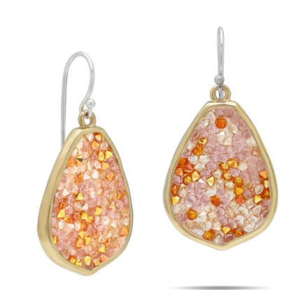 Kristal Petal Earrings - Honeyglow