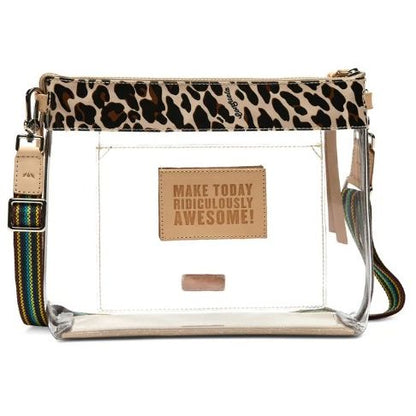 Clear Mona Downtown Crossbody