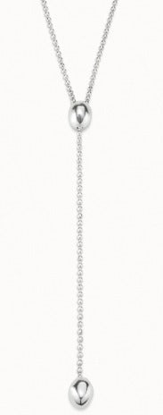 Long adjustable chain necklace