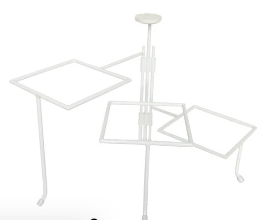 triple tier stand - square
