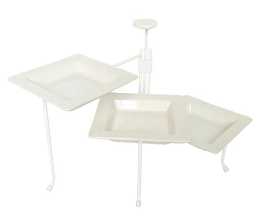 triple tier stand - square
