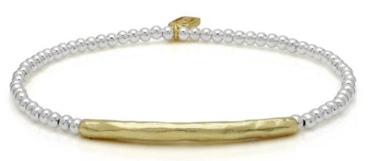 Integrity Bar Mini Ball Stretch Bracelet