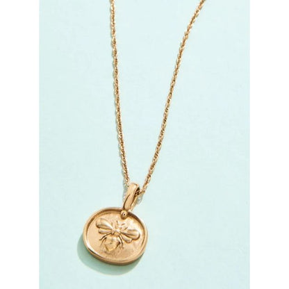Mason Bee Necklace 17"