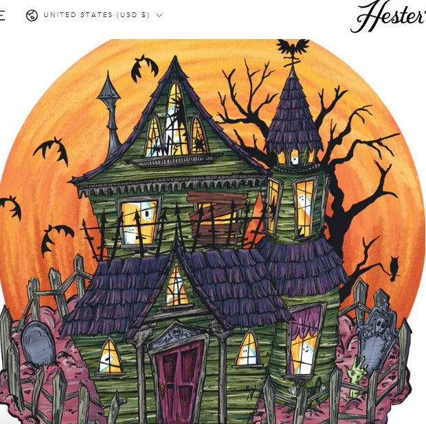 Haunted House Placemat