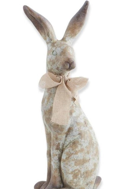 24" Tan Rabbit Standing w/Head Right