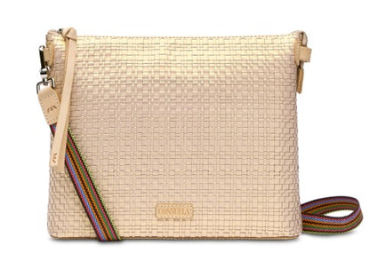 Downtown Crossbody, Pearl