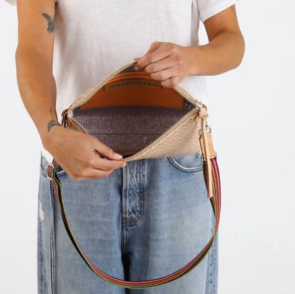 Downtown Crossbody, Pearl