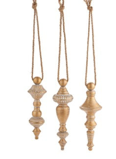 GOLD FINIAL ORN