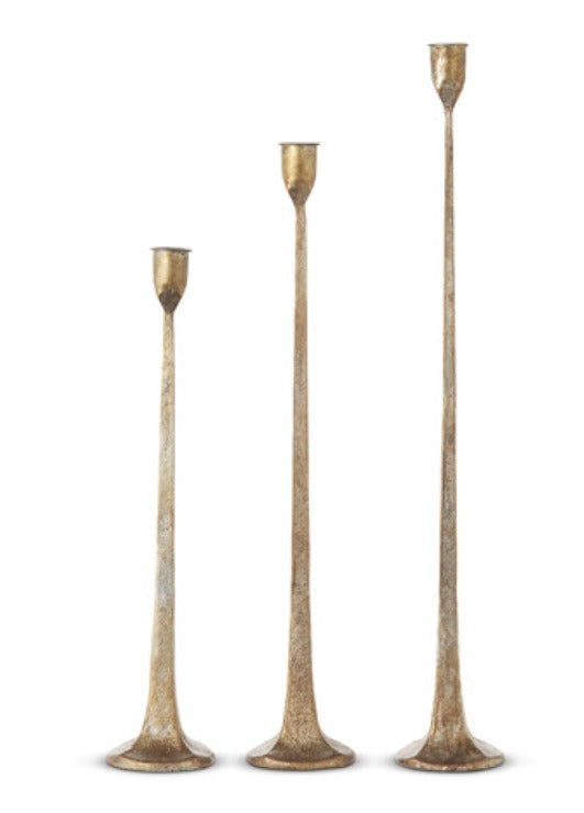 GOLD CANDLE STICKS