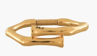 Gold plated bracelet.