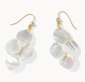 Sweetspire Chandelier Earrings Pearlescent
