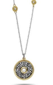 kristal grounding center necklace