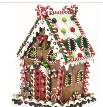 LIGHTED LED CANDY HOUSE