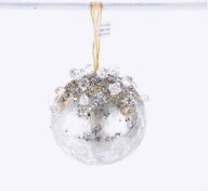 PLATINUM JEWEL BALL ORN