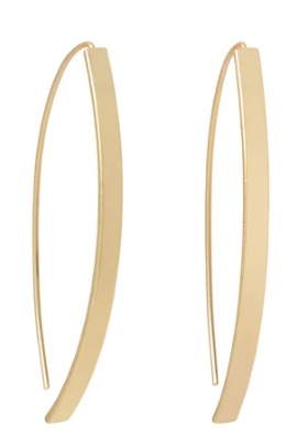 Arc Hoop Earrings