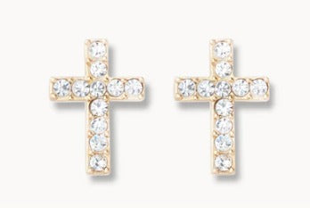 Have Faith Earrings GOLD