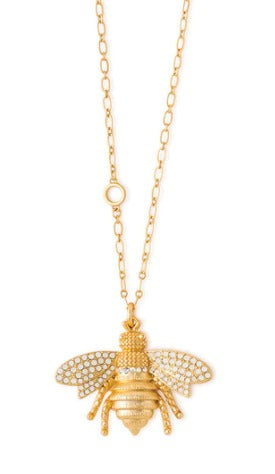Bee Toggle Necklace 34"
