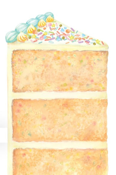 Cake Slice Table Accent