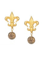 The FK Fleur Earrings – Lab D’Or