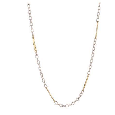 Tripper Chain - Sterling Silver & Brass - 32"