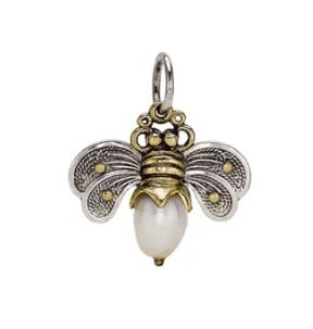 Honey Pearl Bee Charm