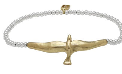 Soar Bird Mini Ball Stretch  Bracelet