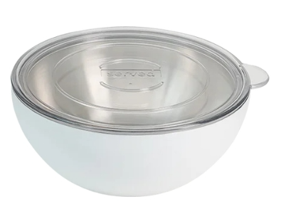 Vacuum-Insulated Serving Bowl (20oz) - White Icing