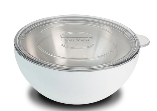 Vacuum-Insulated Serving Bowl (2.5Q) - White Icing