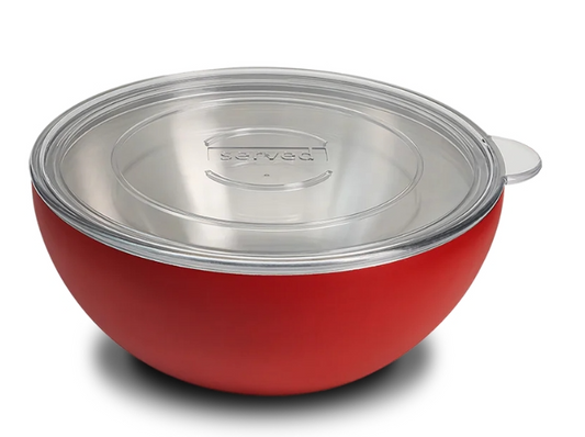 Vacuum-Insulated Serving Bowl (2.5Q) - Strawberry