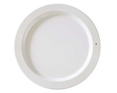 pinstripes melamine round platter