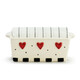 Dots & Heart Mini Loaf Pan W/Towel