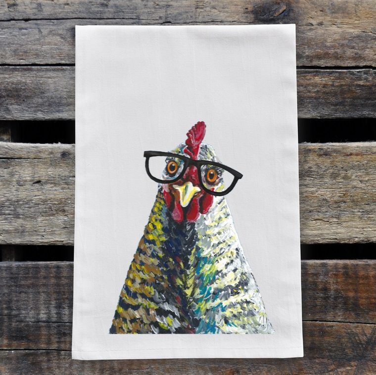 Chicken W/ Glasses