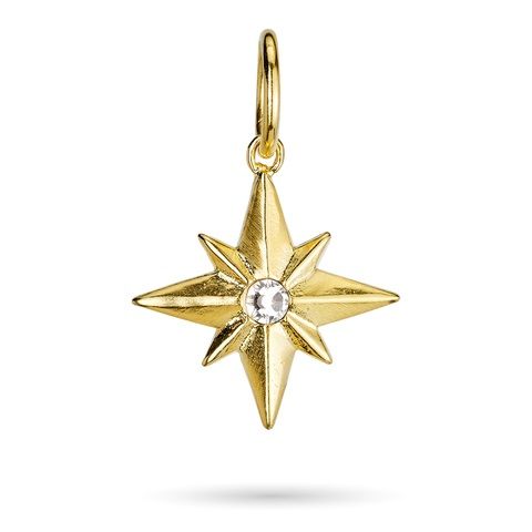 Guiding Star Charm - 14K Gold Plated