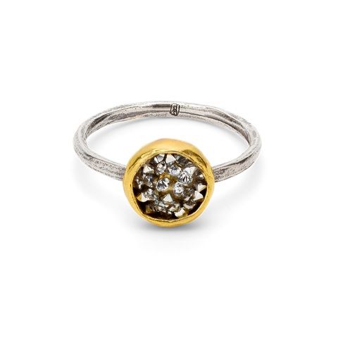 Kristal Dome Ring - 8