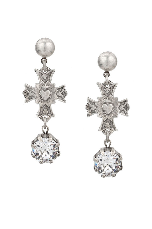 IMMACULE EARRINGS WITH AUSTRIAN CRYSTAL