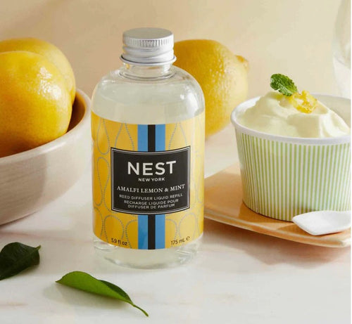 Amalfi Lemon & Mint Reed Diffuser Liquid Refill