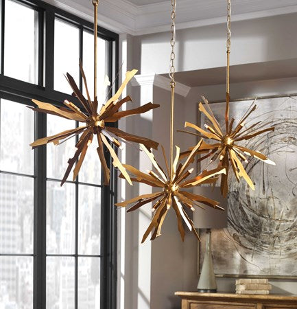 STARBURST, 6 LT PENDANT
