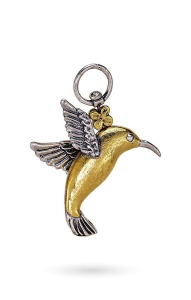 Serendipity Hummingbird Spinner Pendant