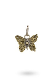 Ascension Butterfly Pyrite Charm